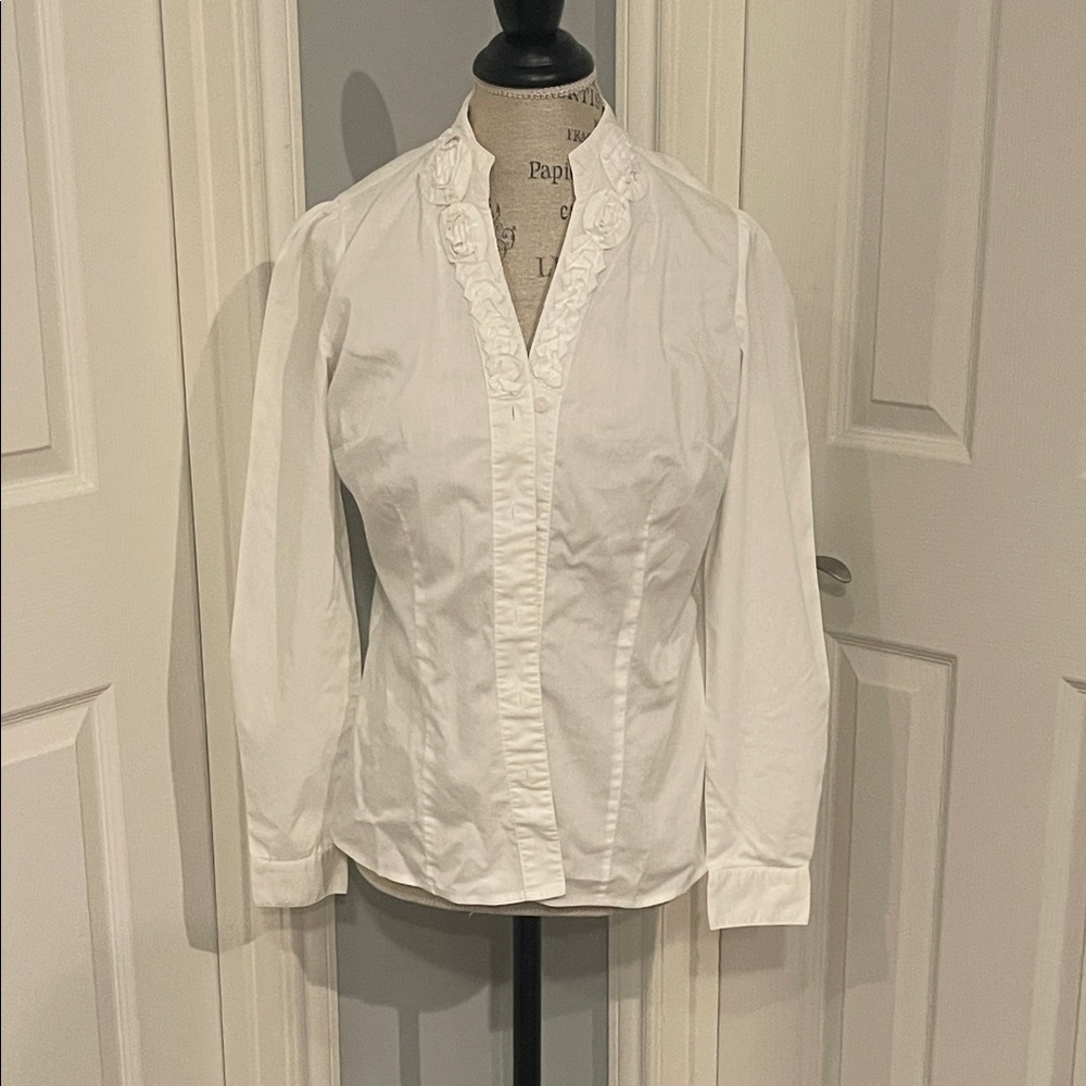 East 5th White Button Down Shirt